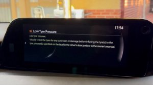 Reset CX30 and Mazda 3 TPMS Warning Light