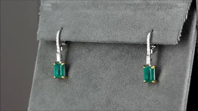 Серьги с изумрудами и бриллиантами смотреть онлайн