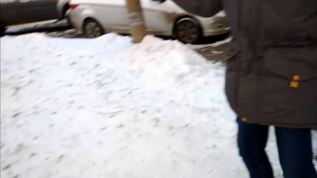 Покатушки на снегокате!