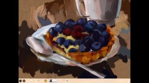 【iPad Pro】Still life painting using  Art Set 4  / iPad Proで描く静物画