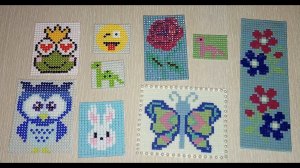 Магниты из остатков страз от алмазной мозаики