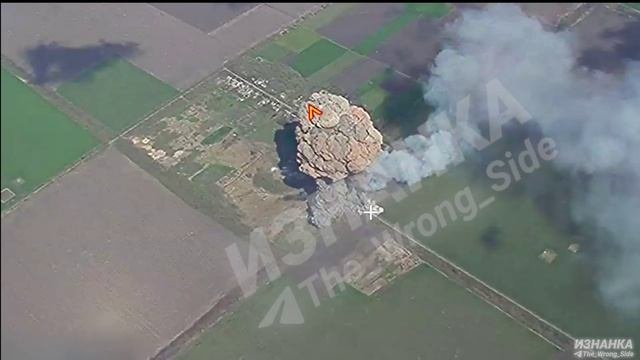 Уничтожение склада боеприпасов ВСУ.