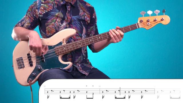 Gorillaz - Magic City | Bass Cover with Play Along Tabs