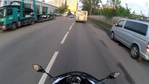 Эмоции на мото Kawasaki ER-6f