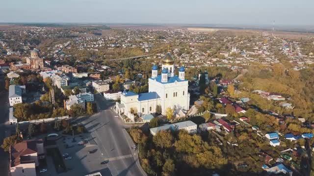 Вознесенский собор Елец вид с реки