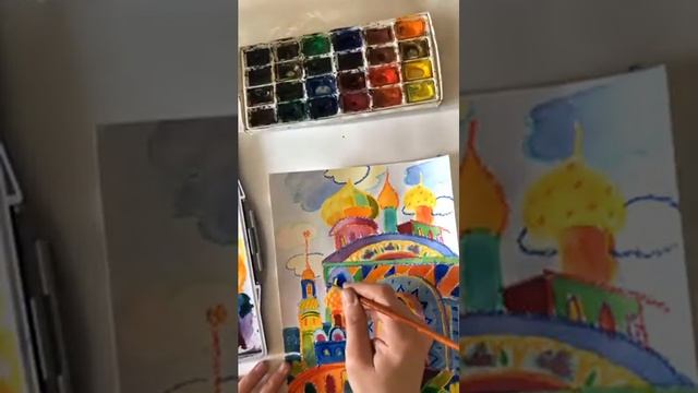 Мастер-класс для детей "Сказочный город" часть 2 смотреть онлайн