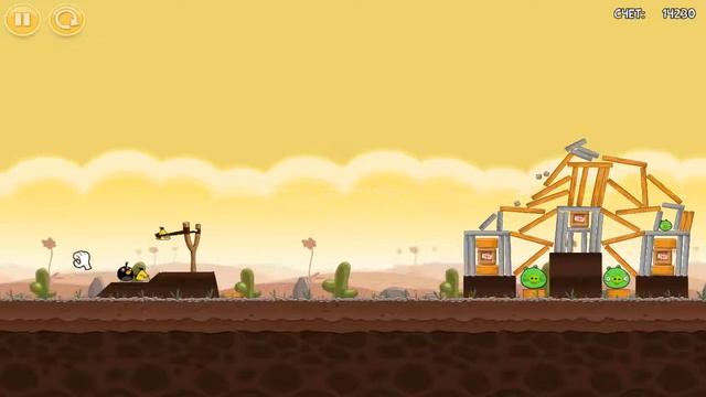 Нубское прохождение !!!! Прохождение Angry Birds 8