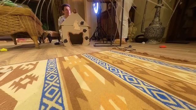 Мы построили ДОМ ИЗ ПЛАСТЕЛИНА для Симбочки!