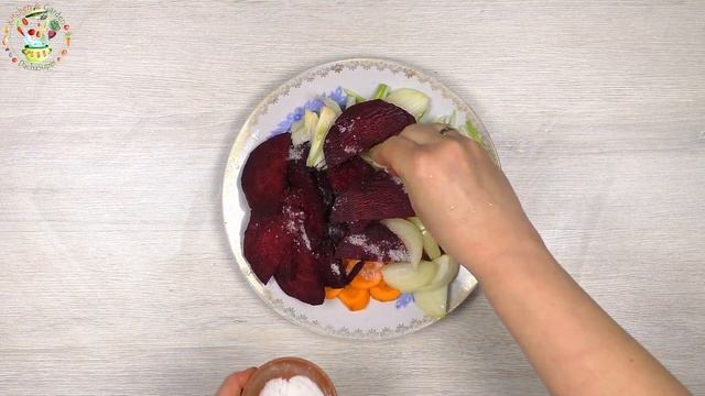 Рыба запеченная в духовке с овощами