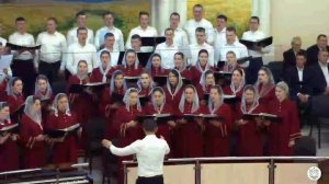 Хвала Творцу за год прошедший ... Ольшаны церковь ХВЕ .