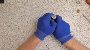 Вскрытие аккумулятора Panasonic 21700Tesla