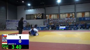 2019 Gyor Final 73 kg Kopecký Adam CZE vs  Urogdi Dominik HUN