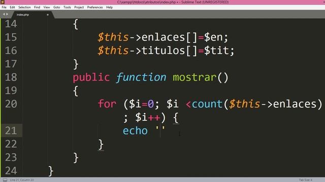 Programación Orientada a Objetos en PHP: Atributos de una Clase смотреть онлайн