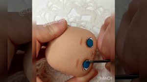 Роспись лица куклы