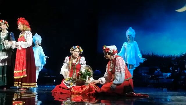 Месяц рогом облако бодает / муз А. Ермакова, стихи С. Есенина смотреть онлайн