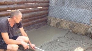 Что делать если слоится,шелушится или сыпется бетонная плита,стяжка,тропинка.  Как сделать стяжку.