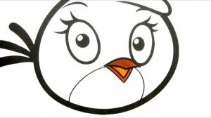 Изучайте цвета, раскрашивая Angry Birds l Раскраски Angry Birds
