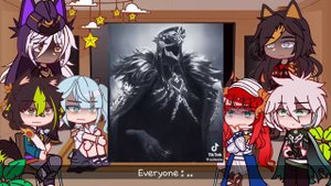 🖤✨ Genshin Impact React to Fatui Harbingers || Gacha Club