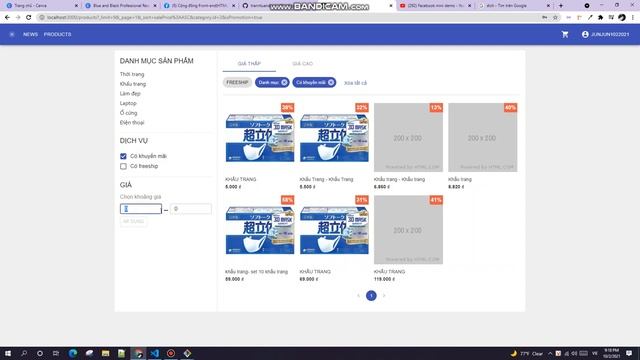 Demo reacjs shopping