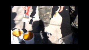 роспись скульптур из арт бетона. для парков и дач. мастер класс работа Очеретнюка Сергея.