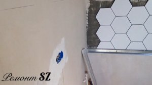 Кафельная плитка в виде сот