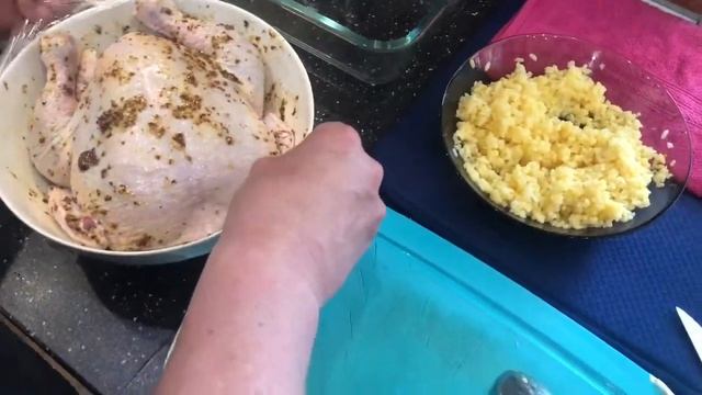 Курица в духовке фаршированная рисом эпизод №513 смотреть онлайн