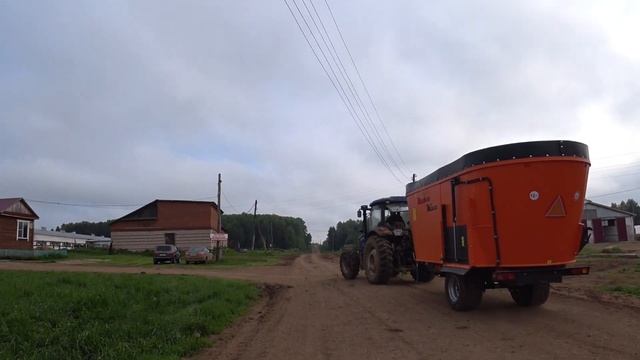 Что может кормосмеситель «Master Mixer»? Проверяем новинку в работе.