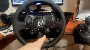Дообзор руля Logitech G923