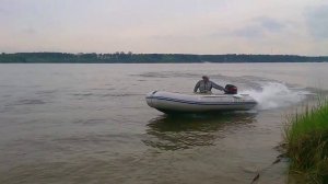 Лодка SOLAR 420 Jet с тоннелем+ Tohatsu 40 водомет