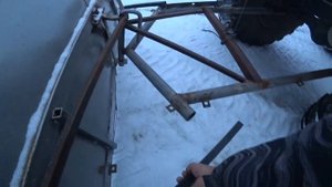 Обзор и размеры снегового отвала для караката.