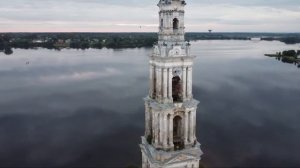 Калязинcкая затопленная колокольня. Радиотелескоп. Загорская ГАЭС.