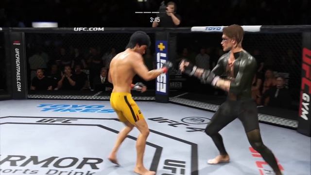 UFC 4 | Bruce Lee vs. Israel Soldier (Girl Soldier) (EA Sports UFC 4) смотреть онлайн