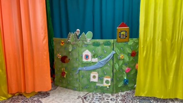 В нашем саду 21.11.2023 прошел показ "Кукольного театра" по сказке "Гуси -Лебеди" на гос. языке. смотреть онлайн