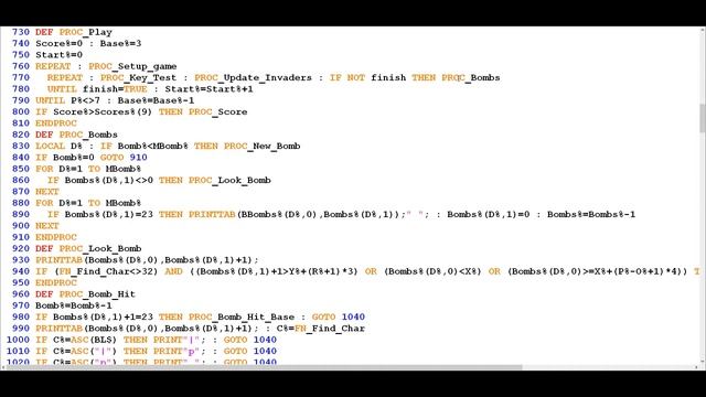 Starting The Game - How To Code Games In BBC BASIC (10) смотреть онлайн