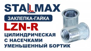 Испытание Заклепка резьбовая цилиндрическая с насечками STALMAX LZN-R с уменьшенным бортиком