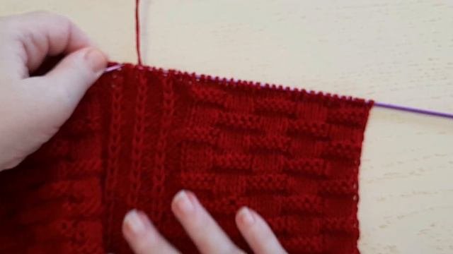 Легкий комбинированный узор для начинающих мастериц. Подойдет для вязания  всего