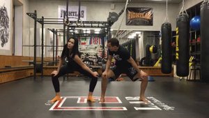 Разминка для тренировки по тайскому боксу #юandко