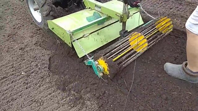 02.09.2021. Фрезеровка участка под посев горчицы. смотреть онлайн