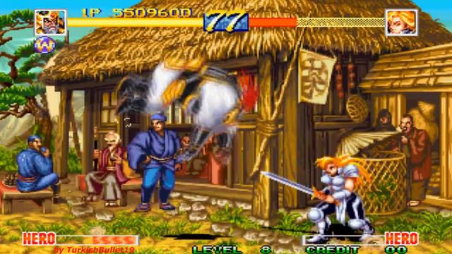 World Heroes Perfect (World) (Arcade) - (Longplay - Julius Carn | Level 8 Difficulty) смотреть онлайн