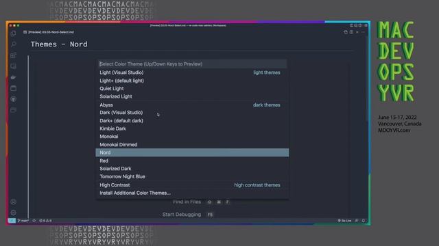 MDOYVR22 - James Smith - VS Code for MacAdmins смотреть онлайн