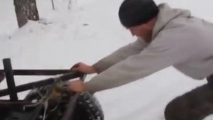 гусеничный вездеход своими руками 2 вид. как я делал гусеничный вездеход