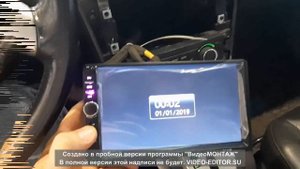 Установка магнитолы 2 din 7018b из китая на Шевроле Каптива C100