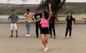 Новая Клубная Лезгинка 2023 Девушка Танцует Супер Кайф Песня ALISHKA Tbilisi Georgian Dance Lezginka