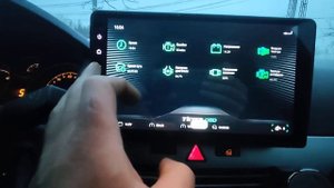 Opel astra h  -устaновленная магнитола teyes cc2plus