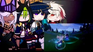 Genshin Characters React to Fontaine ( Neuvillette ) || Genshin Impact || Gacha Club ?