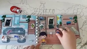 Книжка Toca Boca #tocaboca #бумажнаятокабока