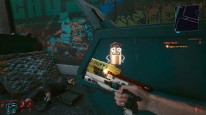 Cyberpunk 2077 - говорящий пистолет Скиппи