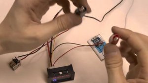 АмперВольтметр 4 бит схема подключения