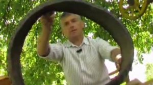 Применение автопокрышек в саду