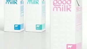 Креативная упаковка молока :) 